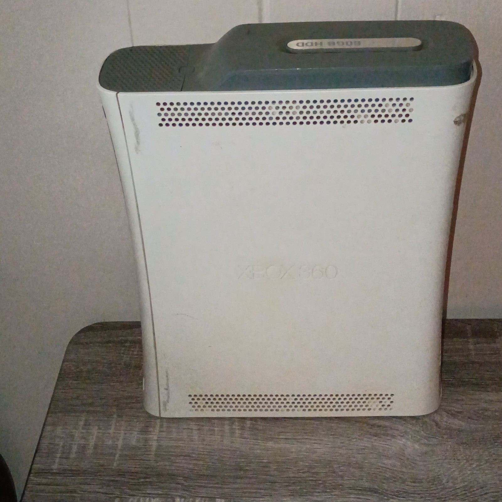 Microsoft Xbox 360 Home Console 60GB HDD HDMI USB-A NTSC 1080p White/Gray