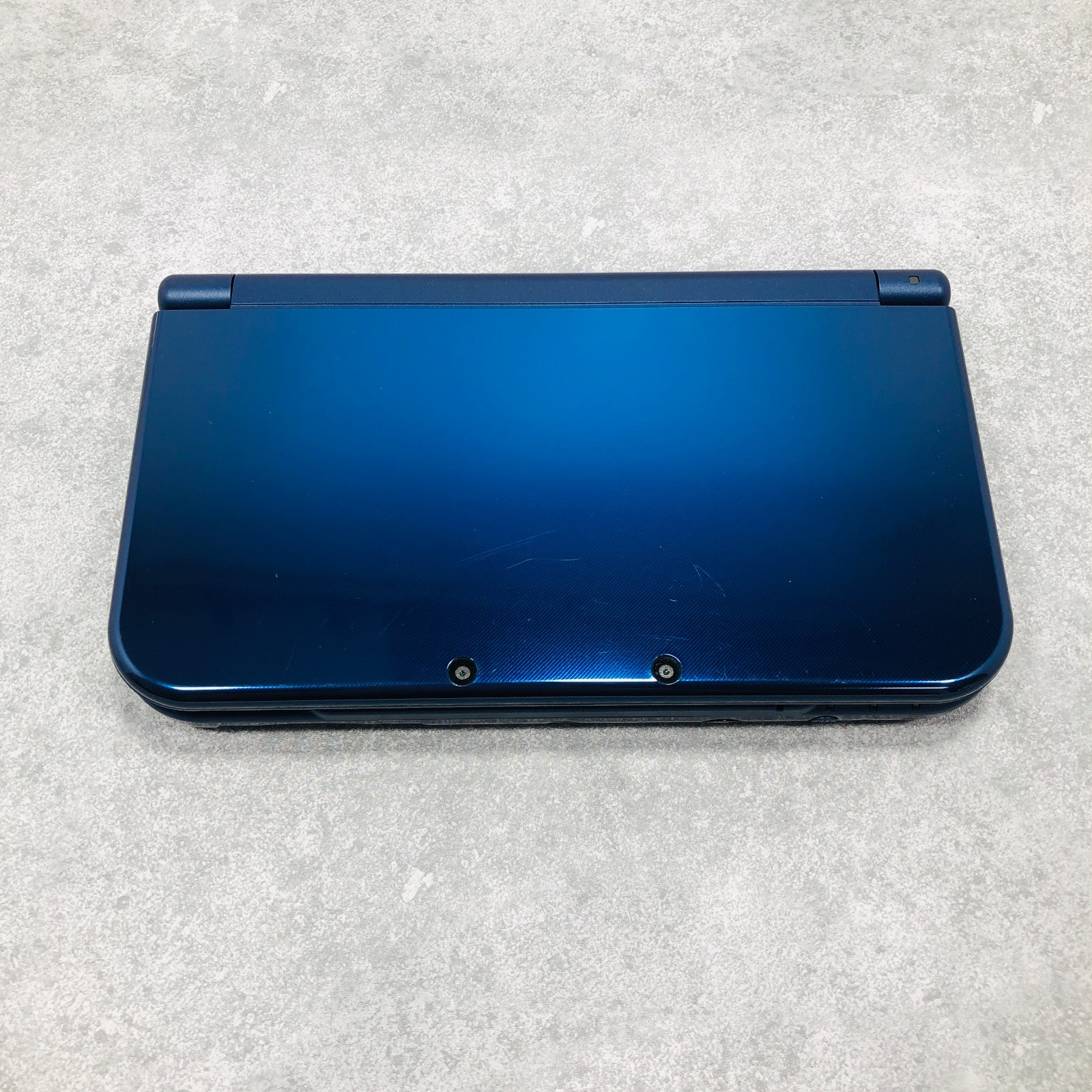 [EX+5] New Nintendo 3DS LL XL Metallic Blue Japan Tested NTSC-J 26-06-108