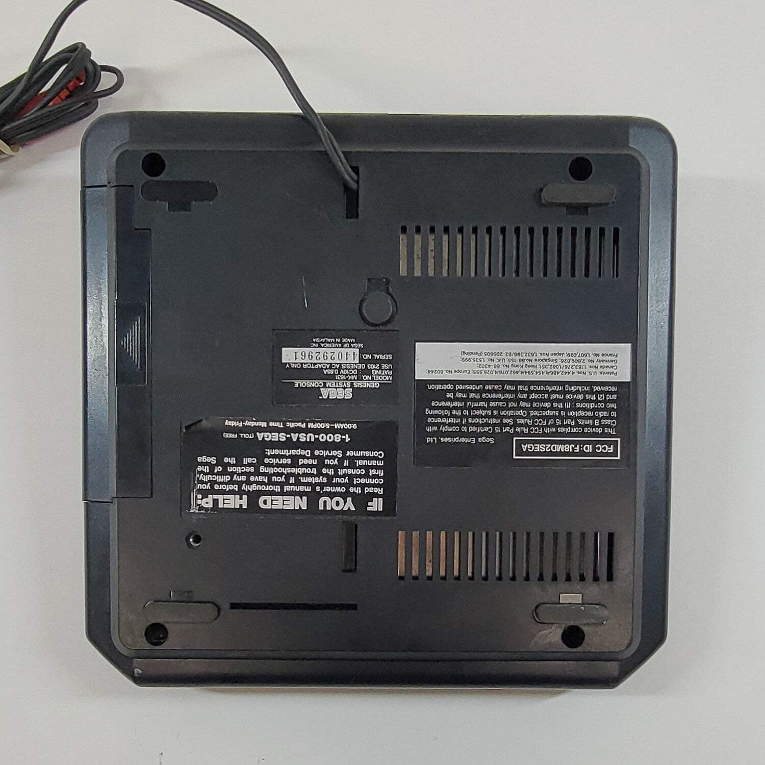 Sega Genesis 2 Console Gaming System Black MK-1631