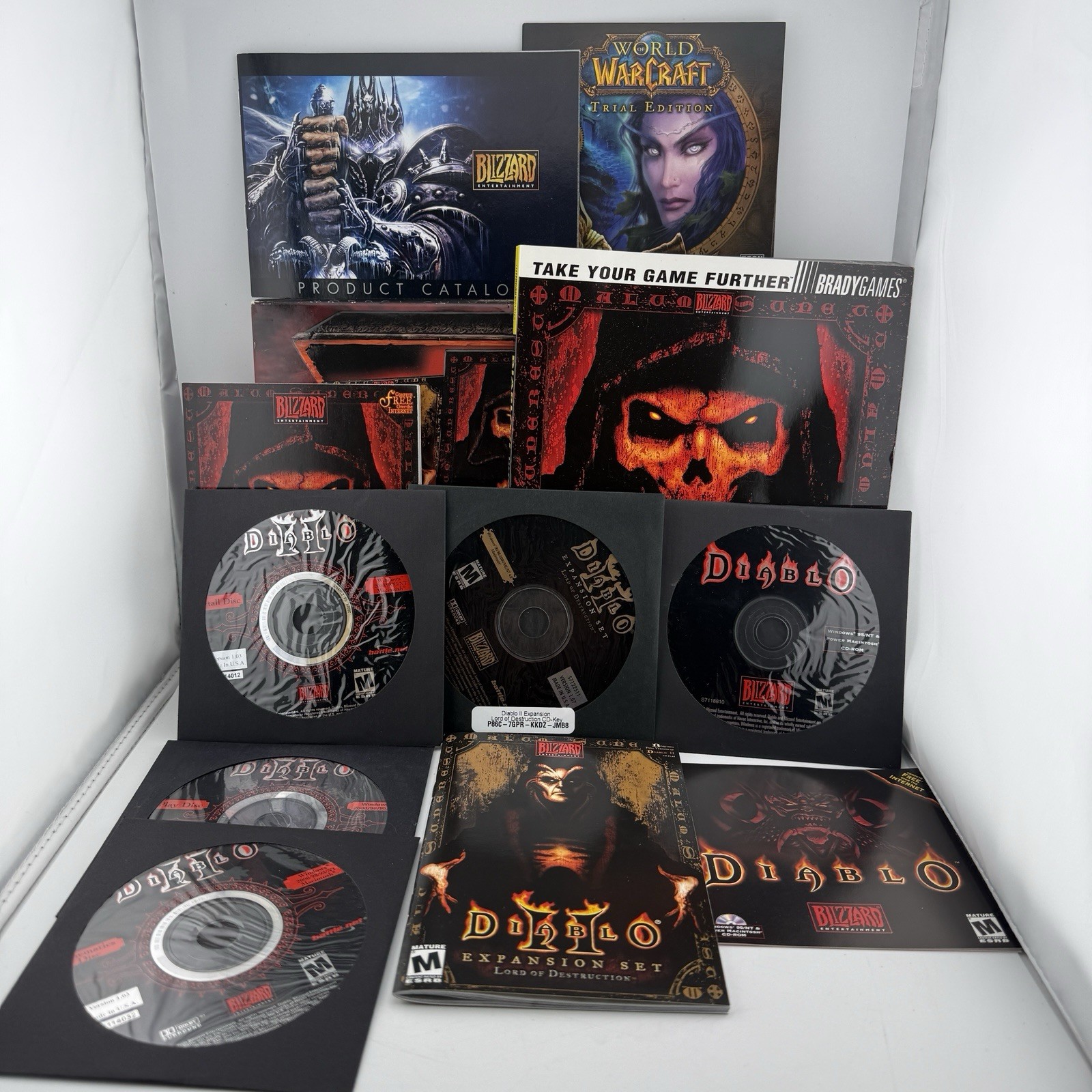 Blizzard Entertainment: Diablo Battle Chest (PC) [EXPANSION/MANUAL/CIB/] UNUSED