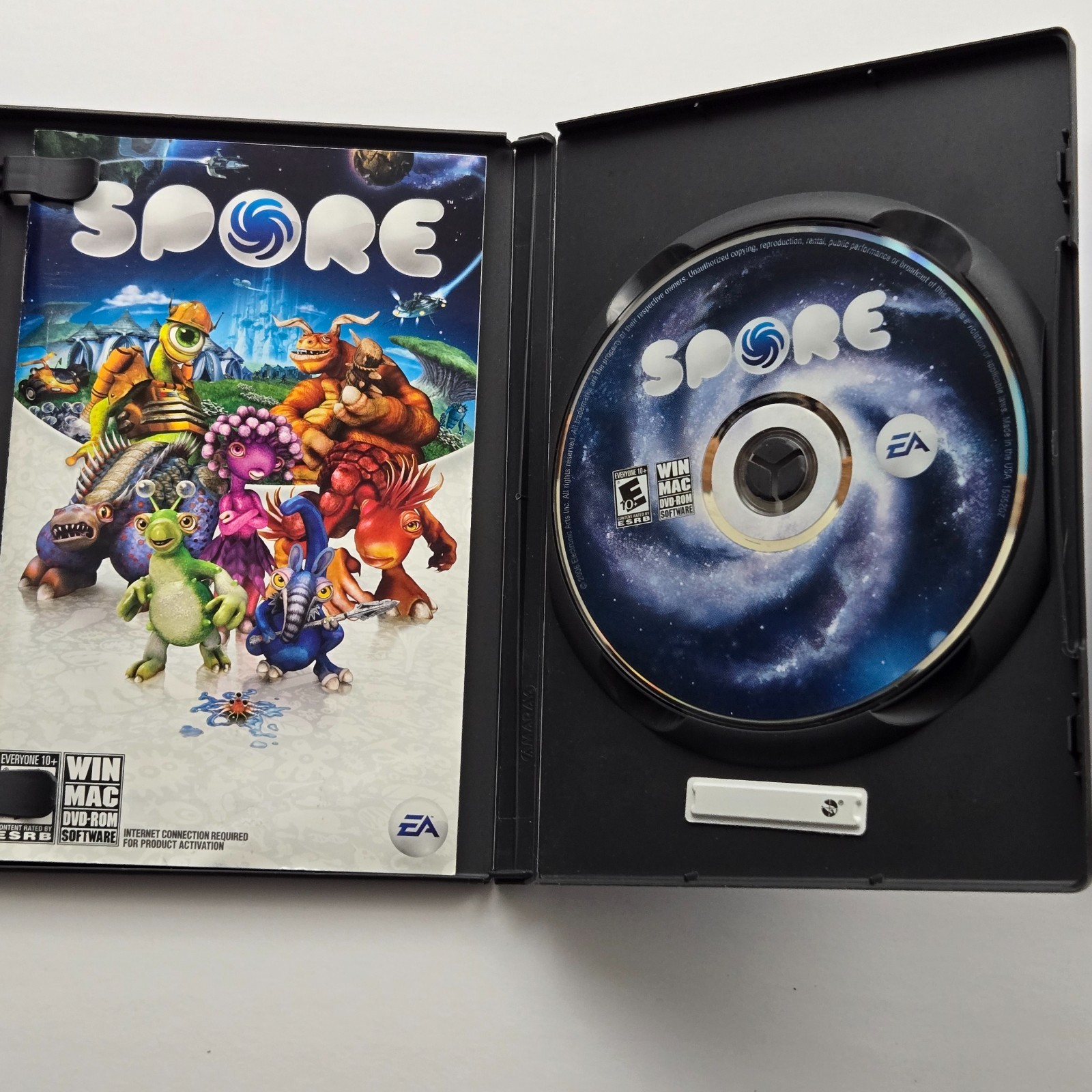 Spore 2008 + Spore: Galactic Adventures Expansion 2009 Windows/Mac Manuals