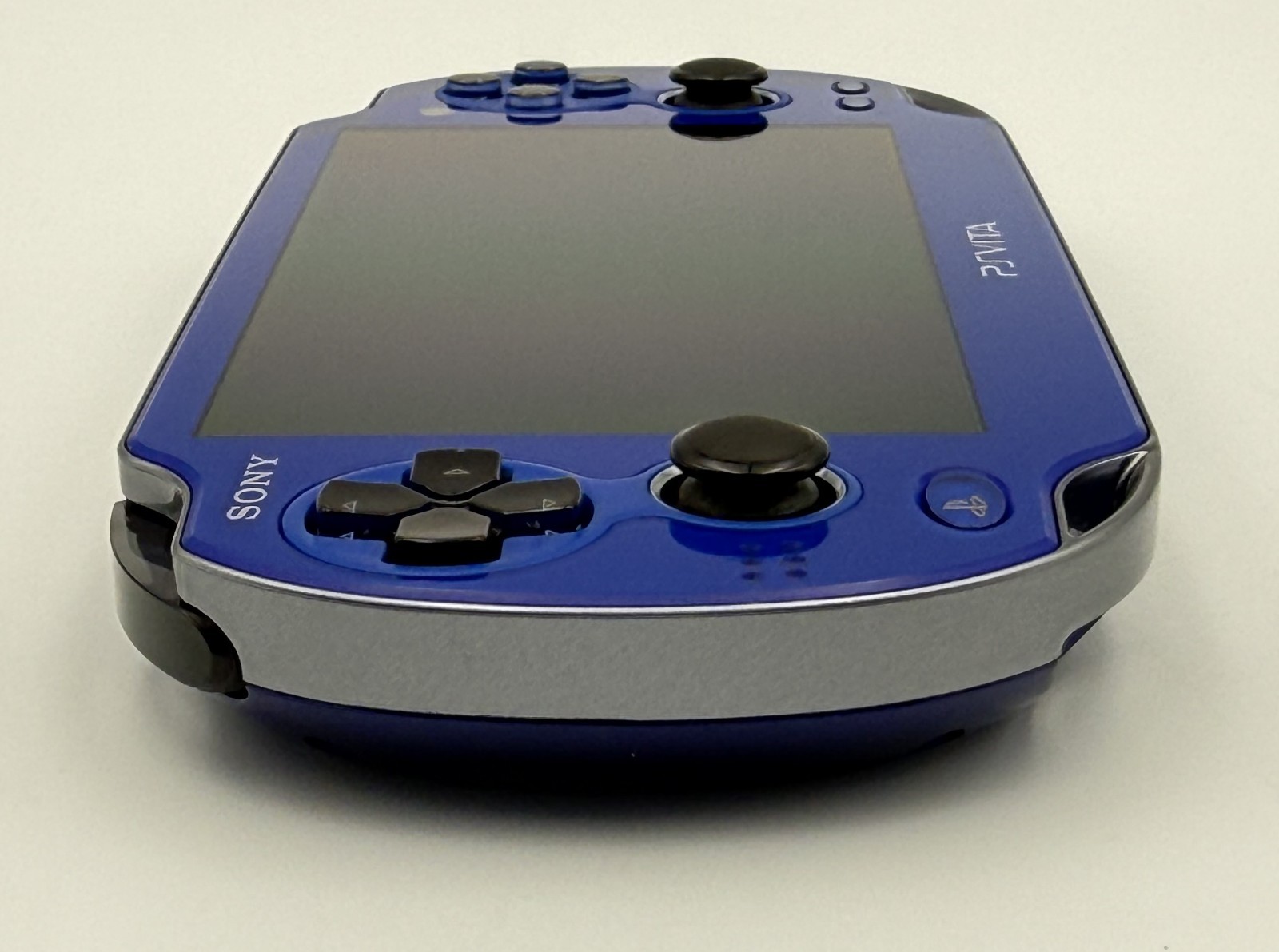 Sony PS Vita PCH-1000 PCH 1000 Console Sapphire Blue w/32GB, Pouch – Excellent+