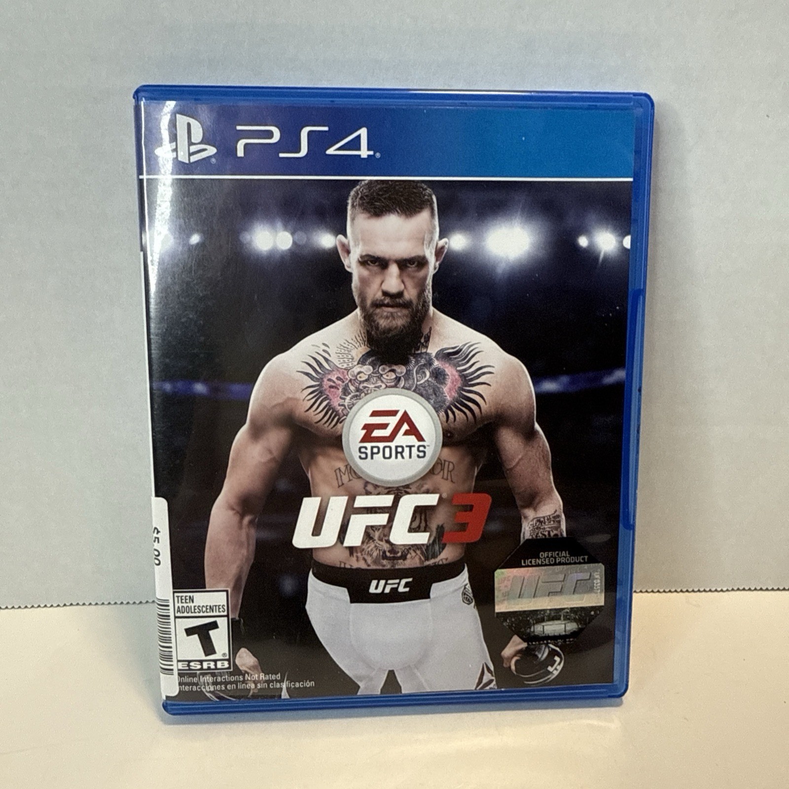 EA Sports UFC 3 PS4 PlayStation 4 Complete Good Condition Conor McGregor