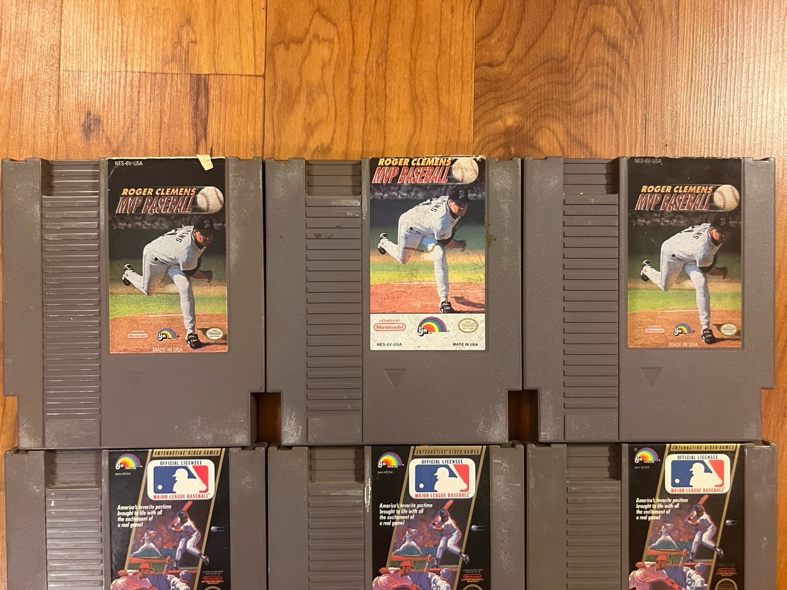 Lot of 12 NES Cartridges – Working Function Unknown – Nintendo