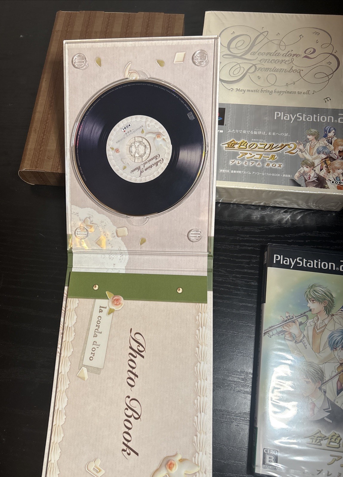 PS2 Japan La Corda Doro Encore – Kin’iro no Corda 2: Encore Premium Box SEALED