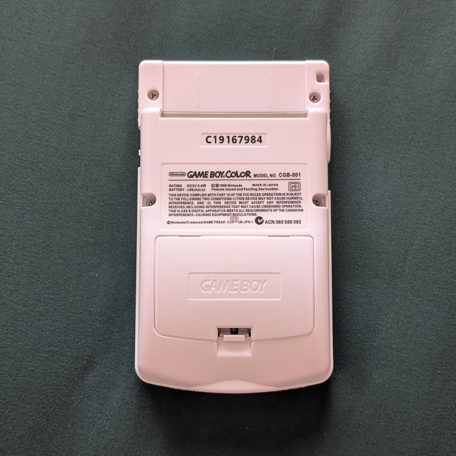 Game Boy Color w/ Laminated Retro Pixel 2.0 Q5 IPS Funnyplaying Reshell Recapped