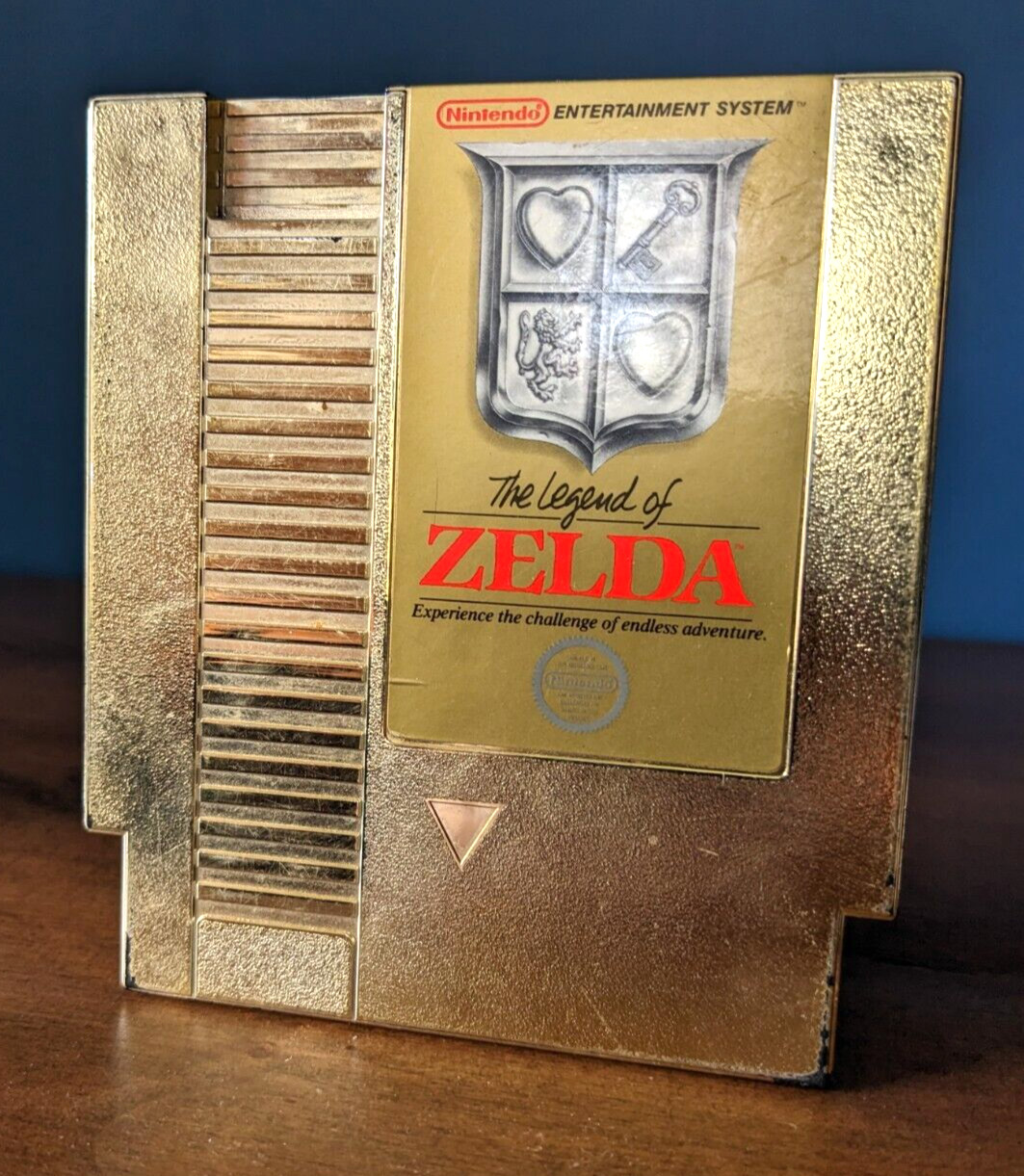 NES Nintendo THE LEGEND OF ZELDA 1987 Game Cartridge 5 Screws TESTED – SAVES 87
