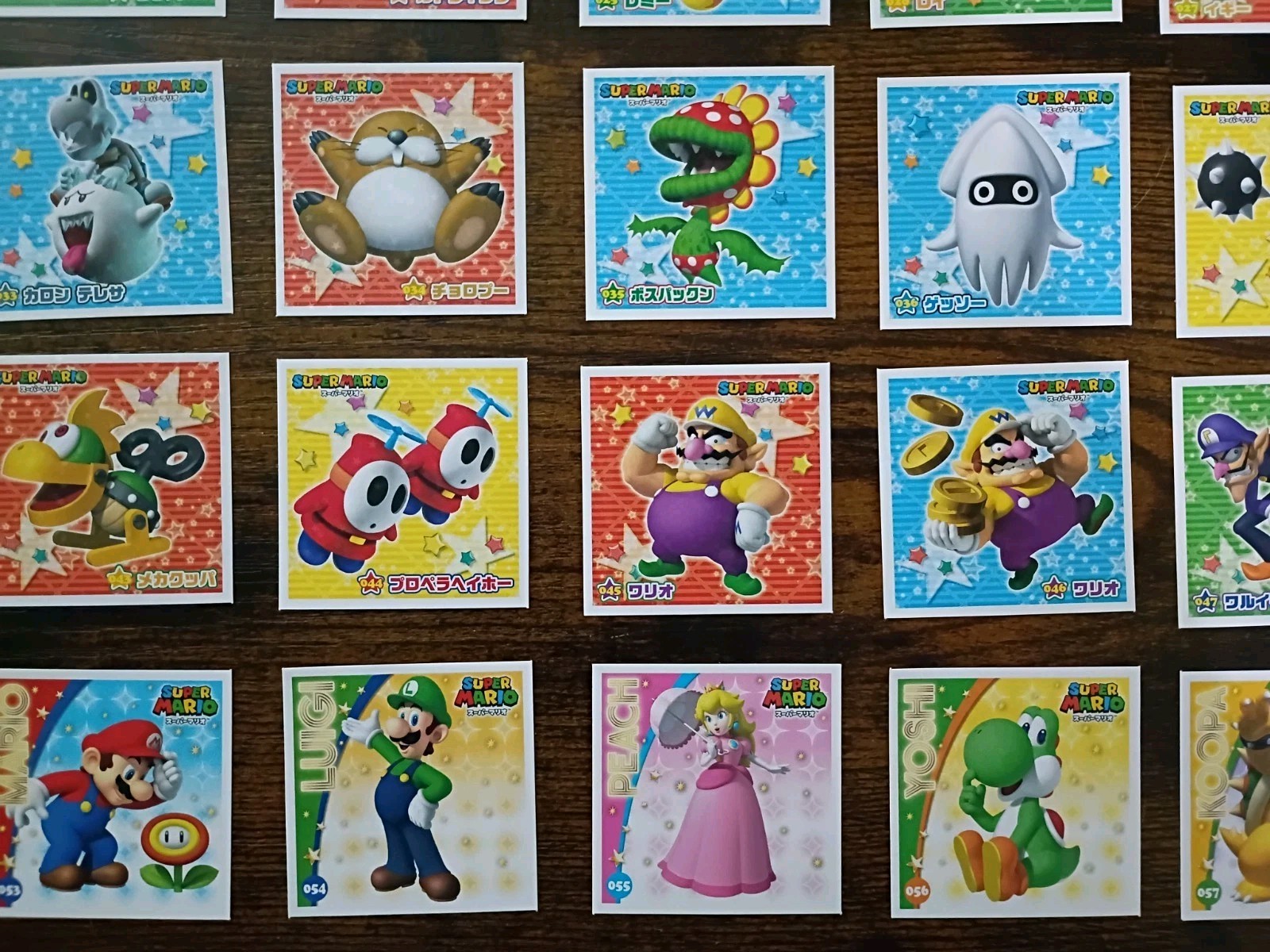 *COMPLETE* #1-60 SUPER MARIO Ensky Sticker Collection Japan Nintendo Exclusive
