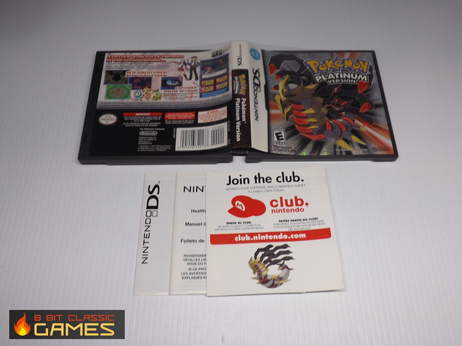 CASE ONLY! Pokemon Platinum – NINTENDO DS & 3DS – 711a