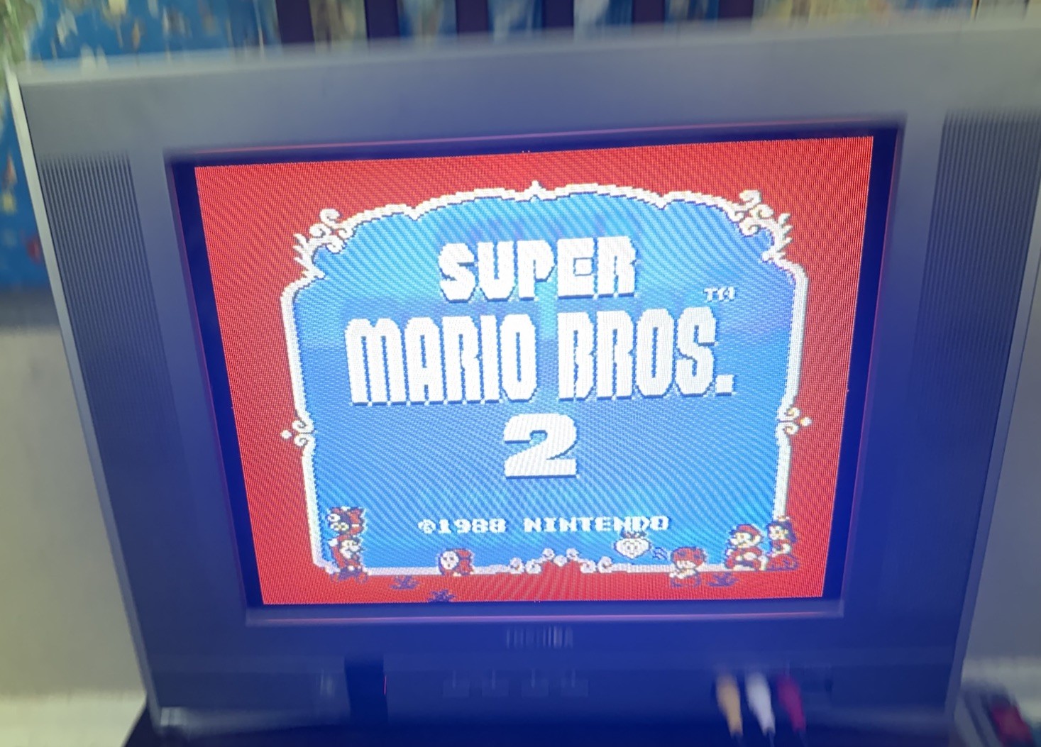 Super Mario Bros. 2 (Nintendo NES) 1988 Game Cartridge. Tested. Authentic