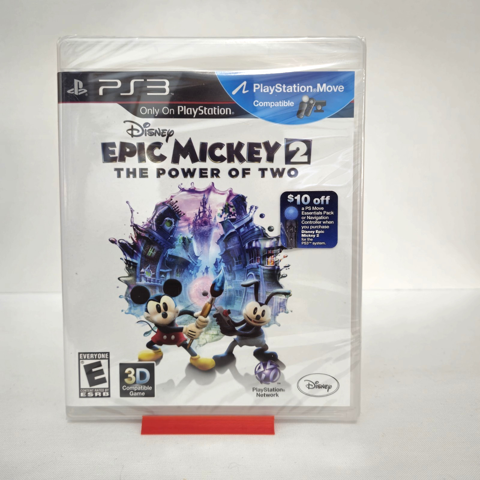 Ps3 Disney Epic Mickey 2 The Power Of Two Video Game Rated E 3d New Sealed 2012