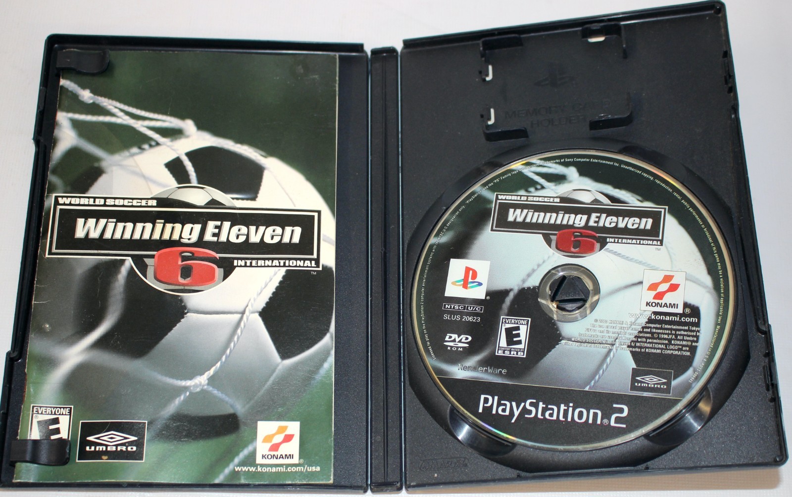 World Soccer Winning Eleven 6 International Sony PlayStation 2, (2003) *CIB*