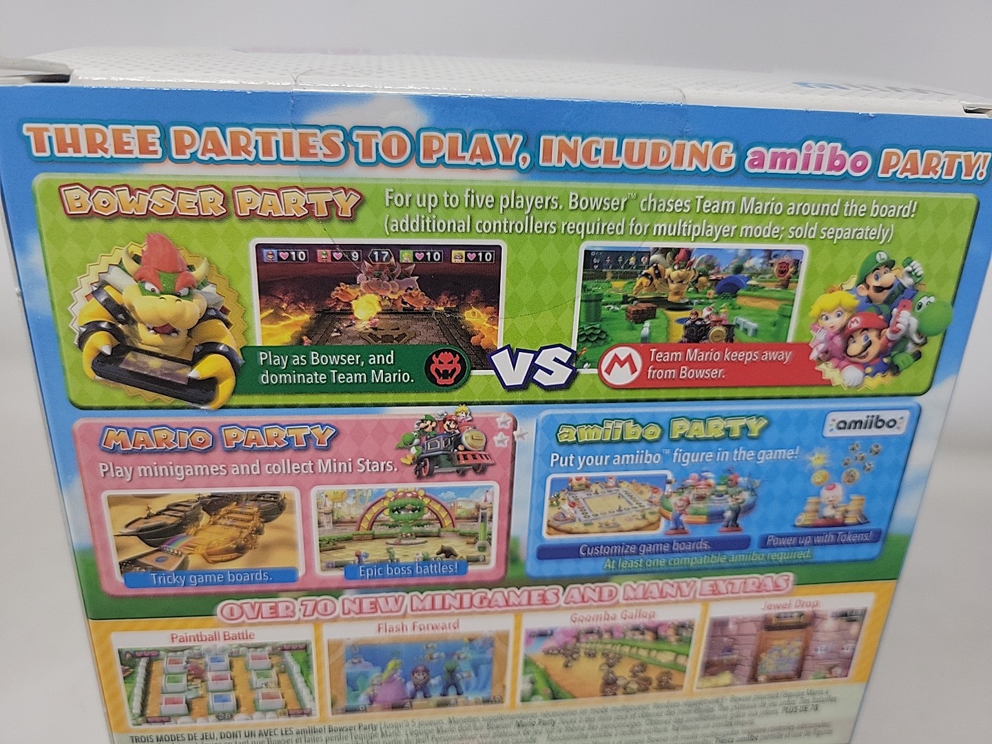 Mario Party 10 Nintendo Wii U BRAND NEW SEALED + Mario Amiibo-!