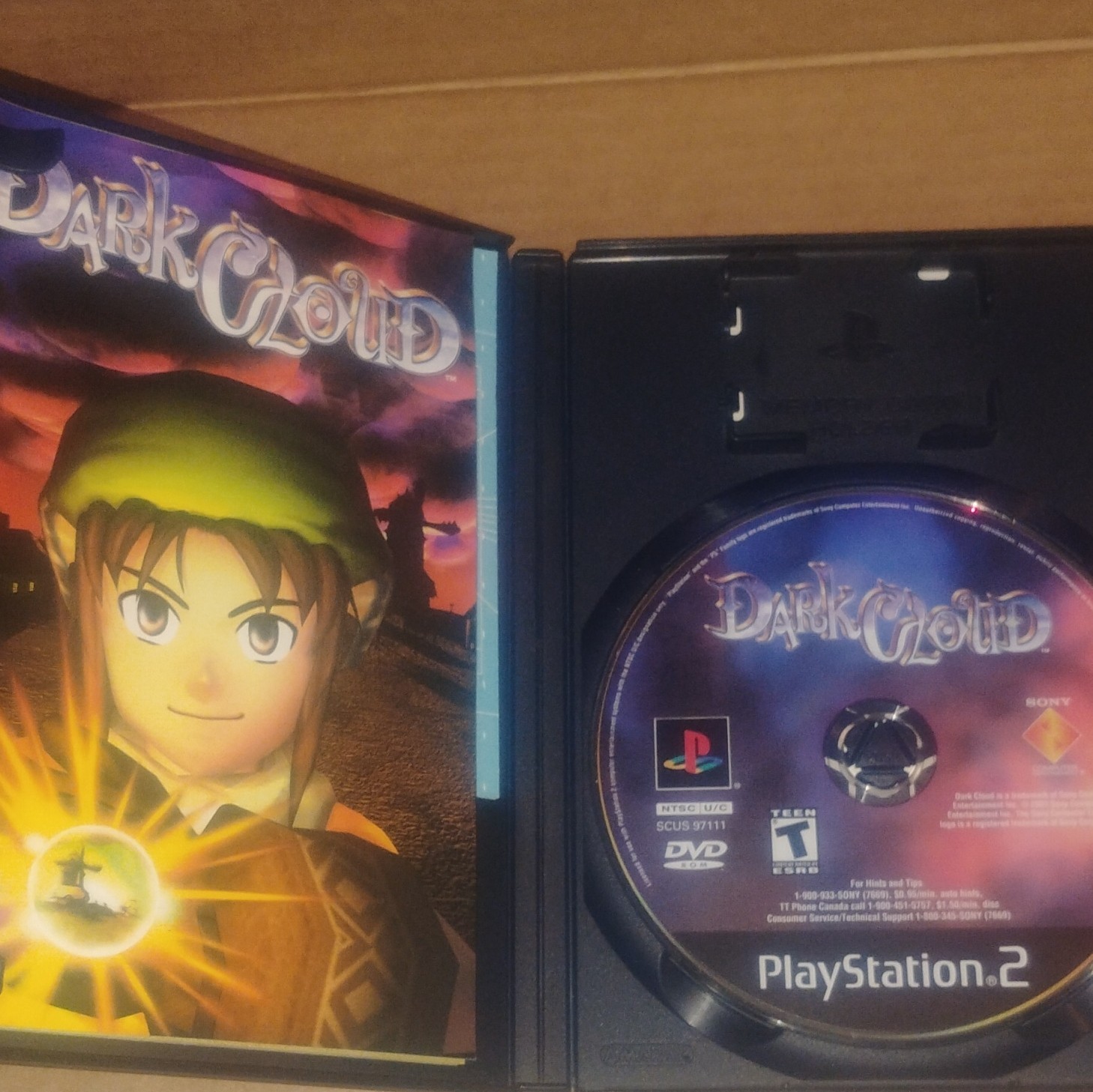 Dark Cloud Sony PlayStation 2 Role Playing Manual Included 2001