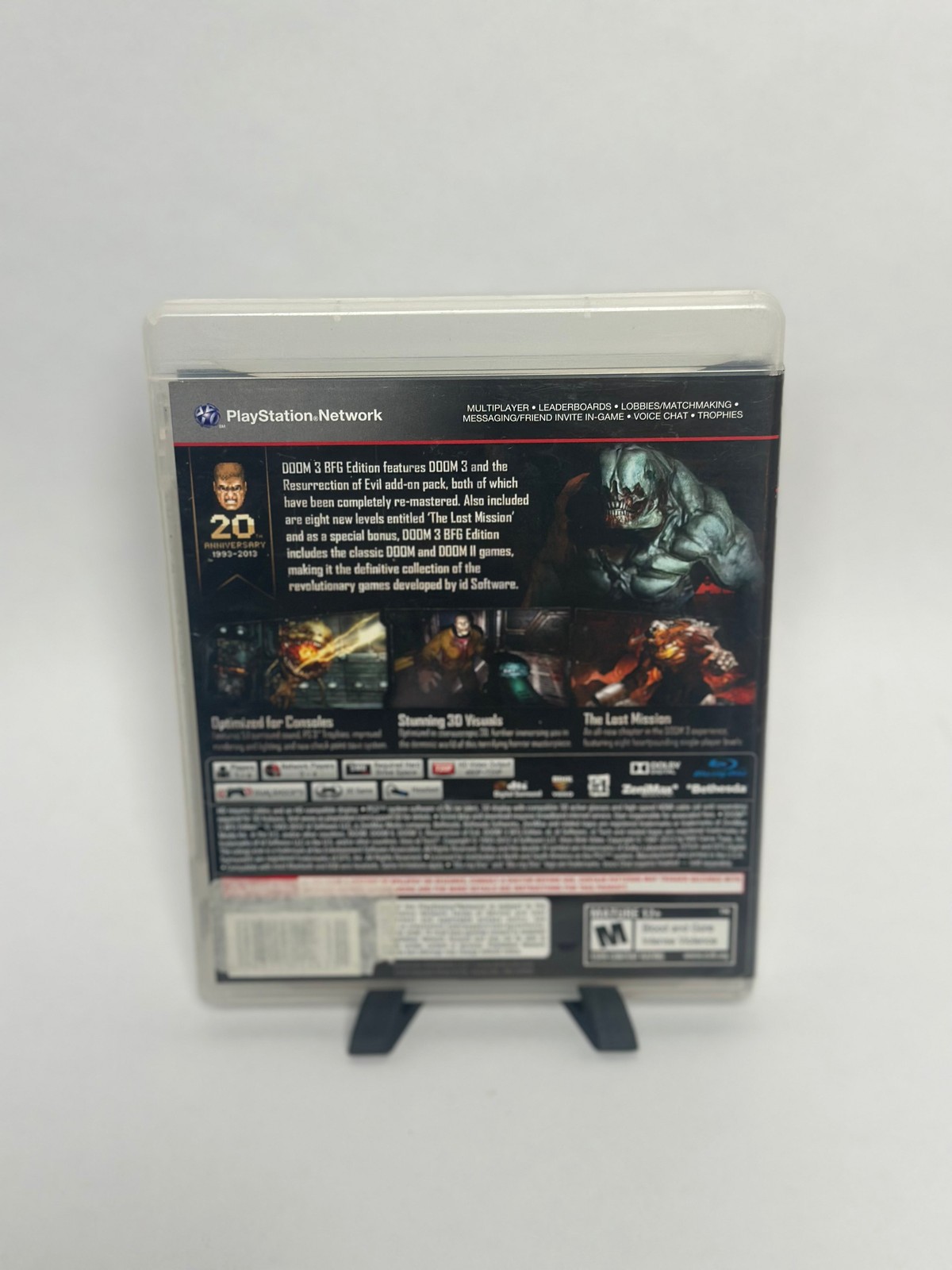 Doom 3 BFG Edition – Playstation 3 NO MANUAL