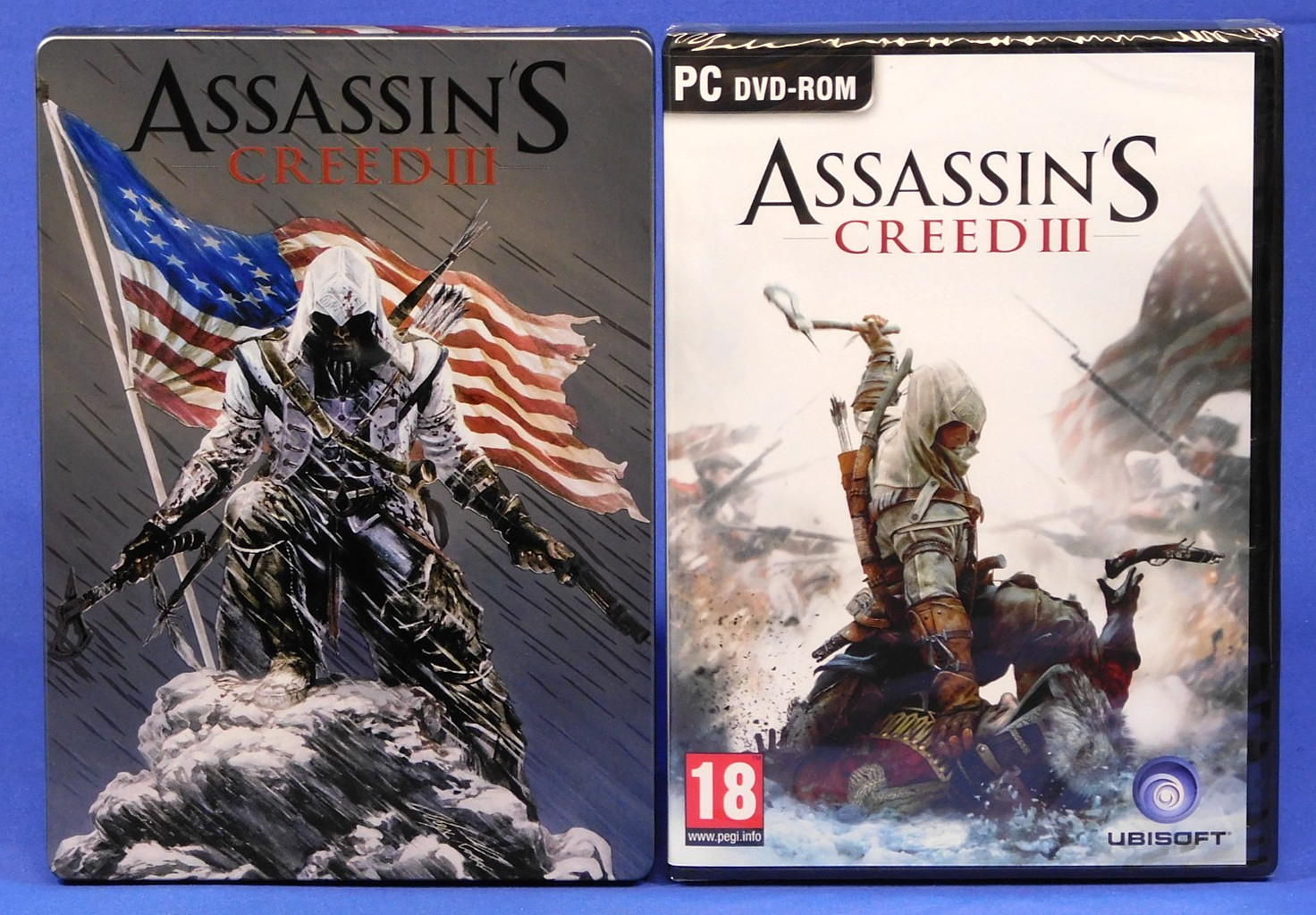 ASSASSIN’S CREED III 3 FREEDOM FRENCH COLLECTOR’S EDITION PC NEW IN OPEN BOX
