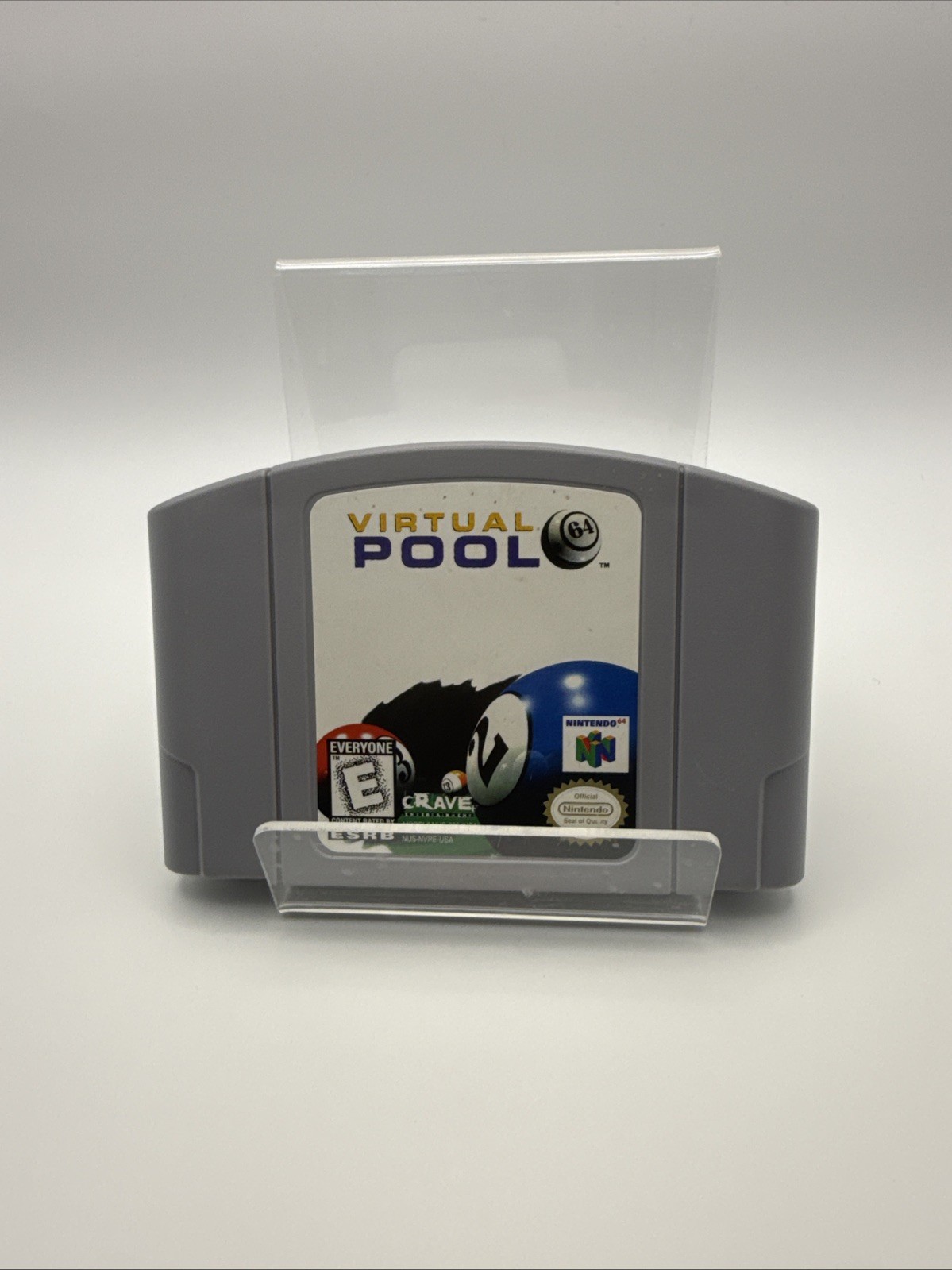 Nintendo 64 Virtual Pool 64 N64 Authentic OEM Cartridge Only Tested