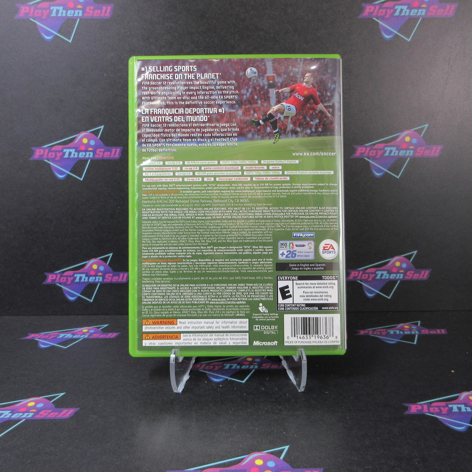 FIFA Soccer 12 Xbox 360 Complete – 1 Year Warranty VG