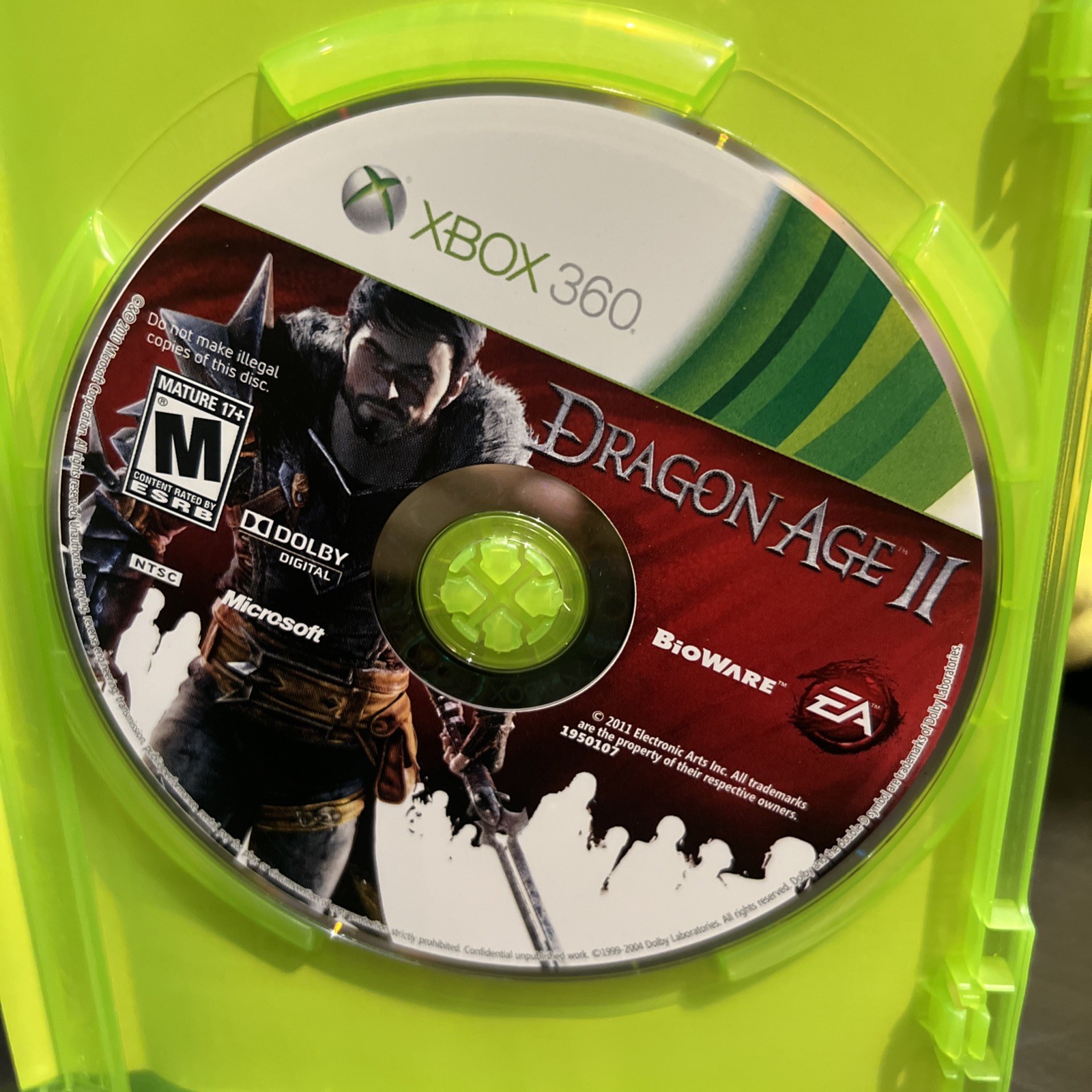 Dragon Age 2 (Microsoft Xbox 360) Complete CIB Great Condition Video Games
