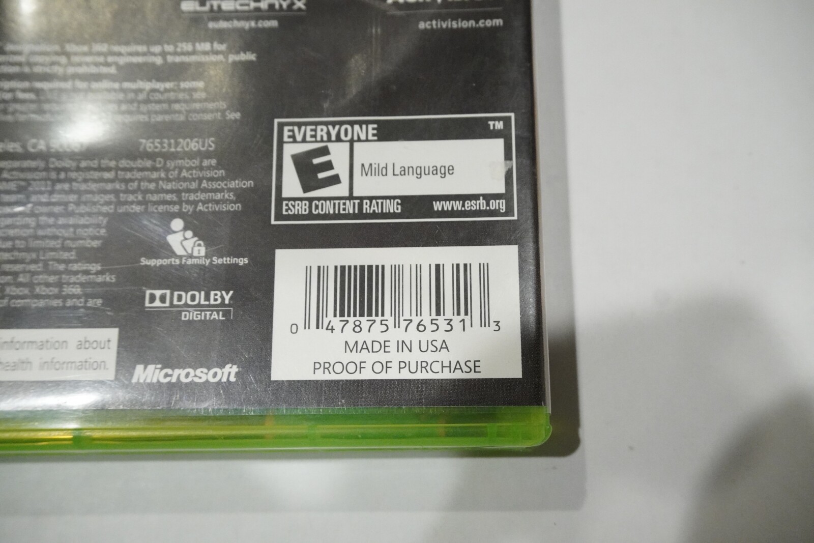 NASCAR The Game 2011 (Microsoft Xbox 360, 2011) Complete Tested WORKS GREAT!