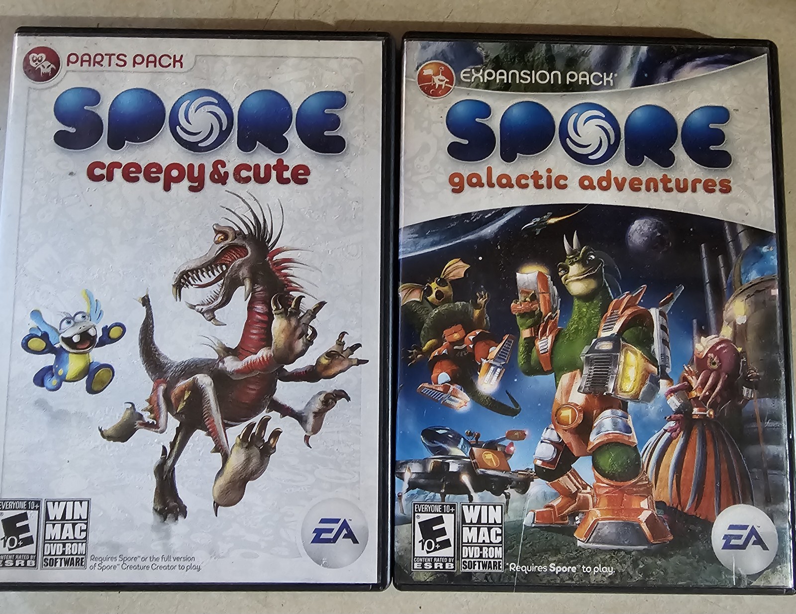 Spore: Galactic Adventures + Creepy & Cute Expansion packs (Windows/Mac, 2009)