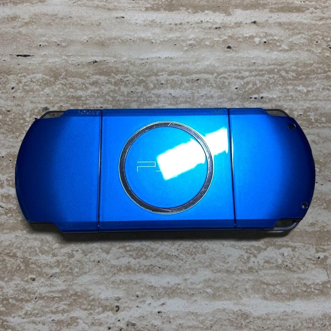 Sony PSP 3000 Vibrant Blue Console Complete Boxed Near Mint Tested 7126