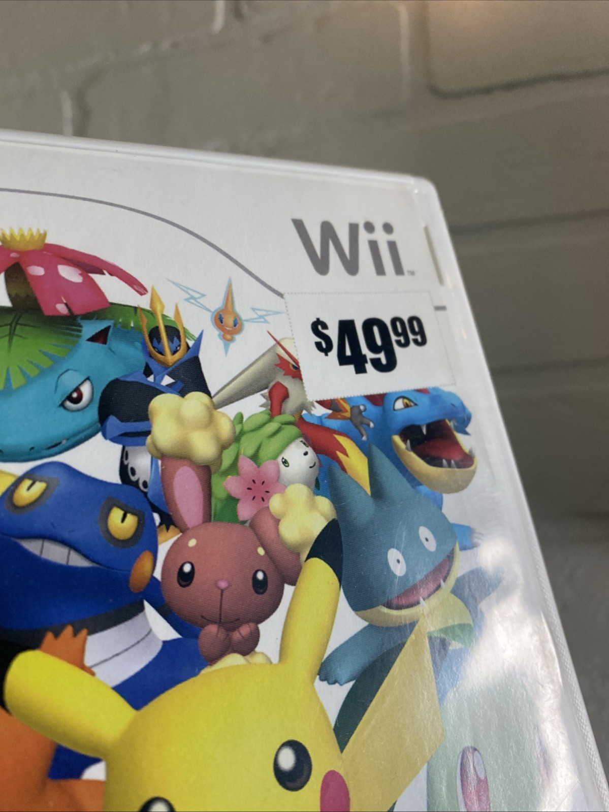RARE Pokemon Pokè Park GameStop Store Promo DISPLAY CASE (Wii, 2010)