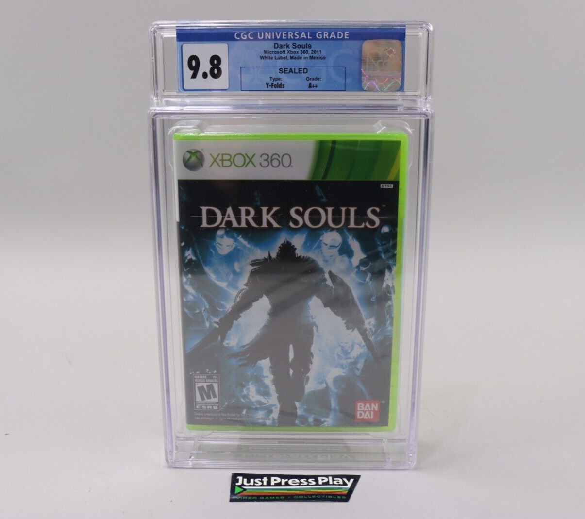 Dark Souls Microsoft Xbox 360 FromSoftware New Sealed CGC 9.8 A++ Perfect Grade!