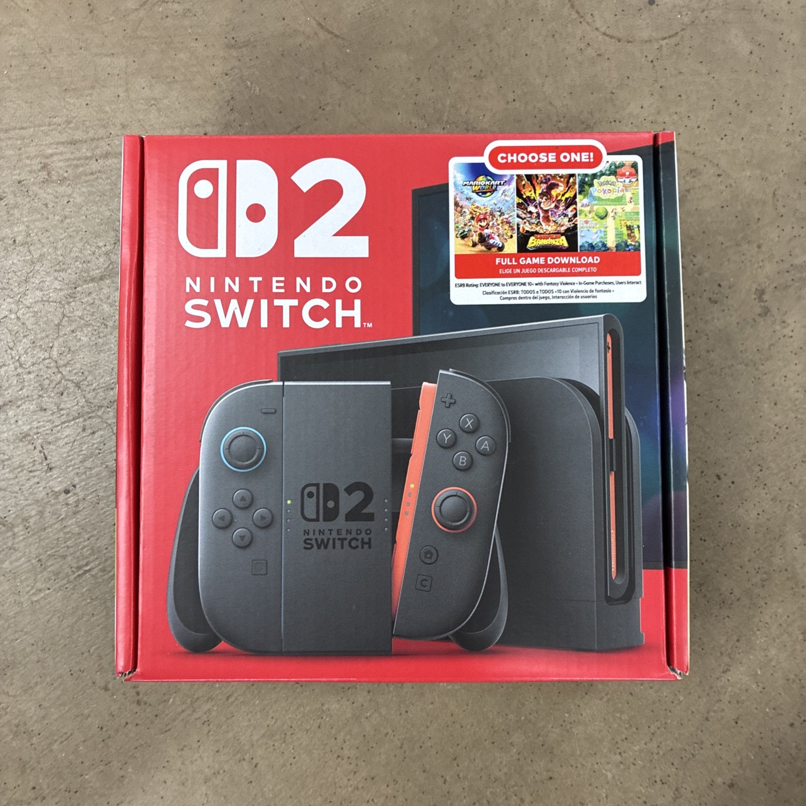 New Nintendo Switch 2 Console Game System [Choose Your Game Bundle]