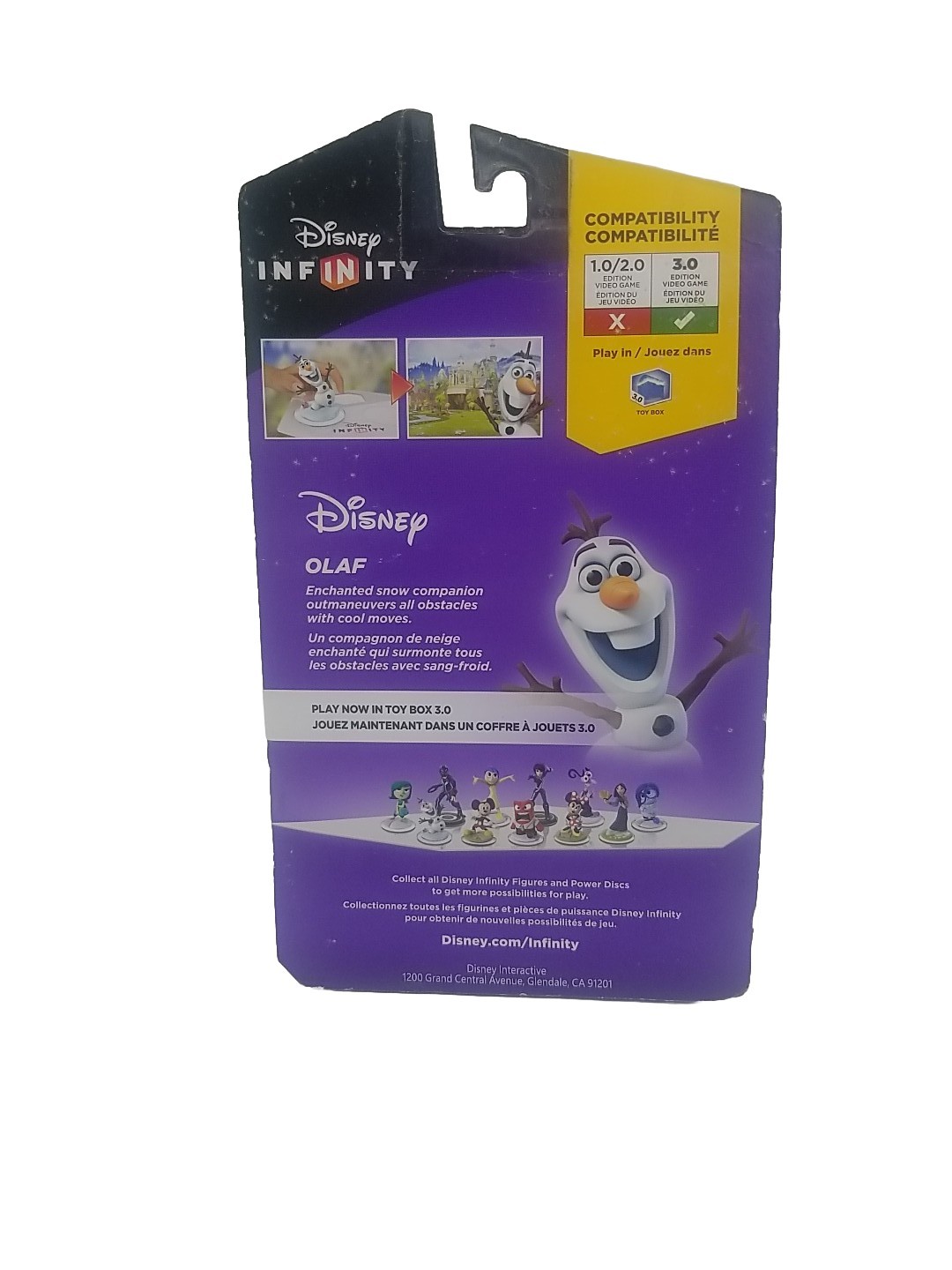 Disney Infinity 3.0 Edition Olaf New faction Sealed Figure