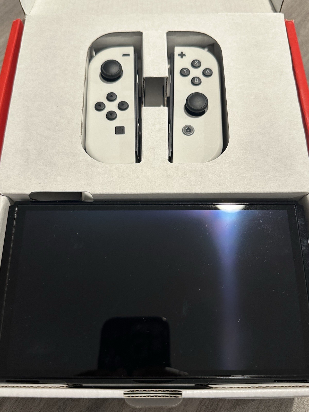 Nintendo Switch OLED Model HEG-001 Handheld Console – 64GB – White