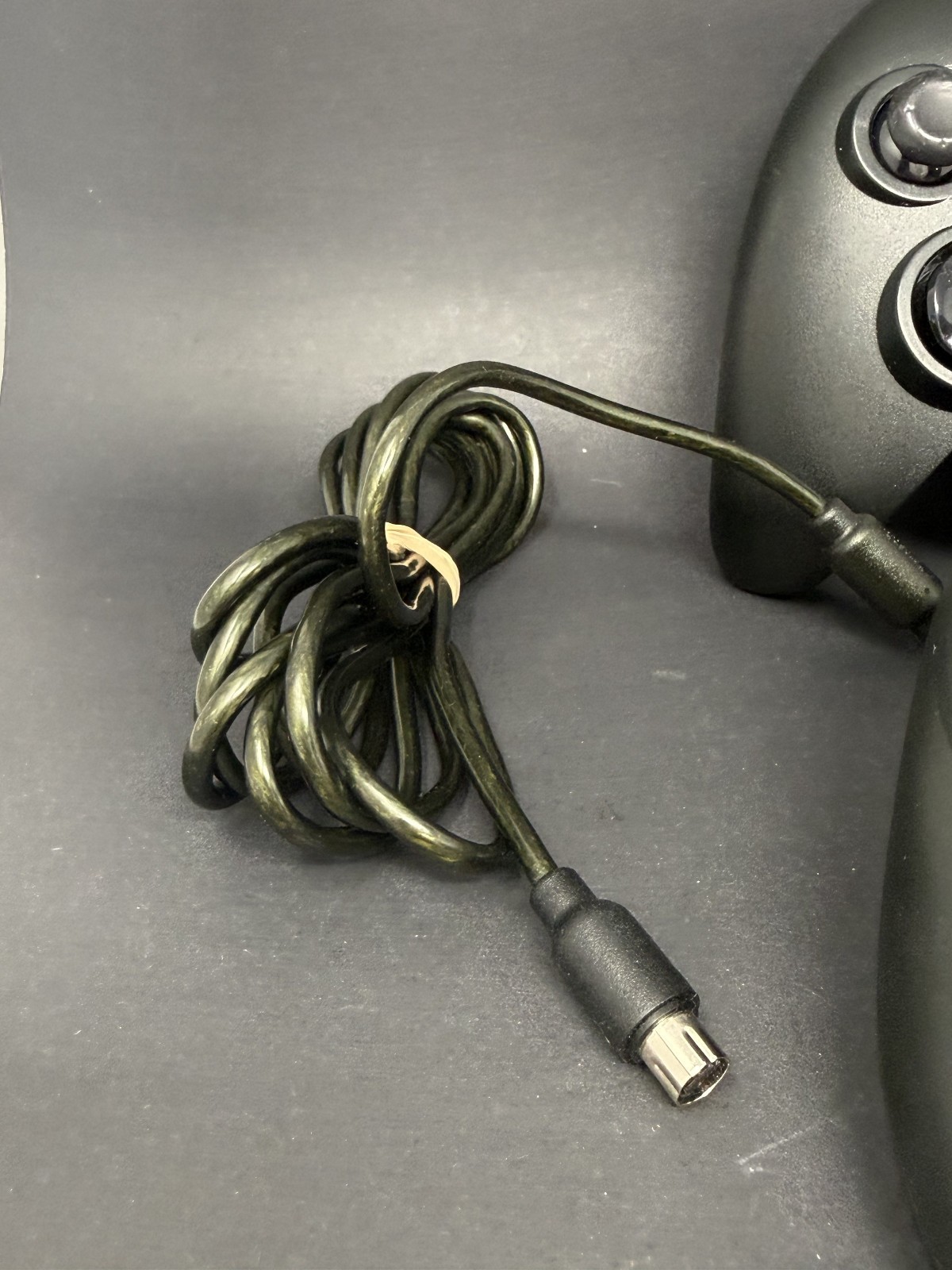 Lot of 2 Original Microsoft Xbox Controller Wired S + Duke No Breakaway Cable