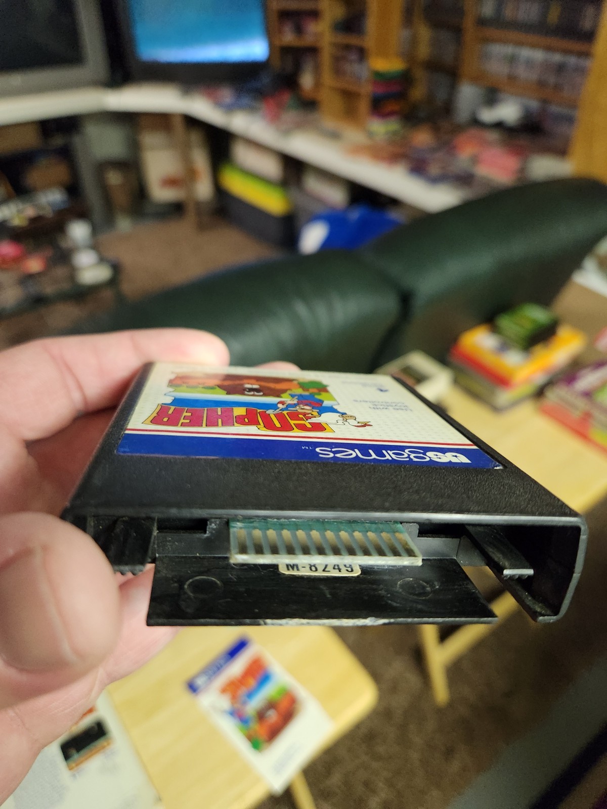 U.S. Games Gopher Atari 2600 Complete w/ Manual Box 1982 Tested