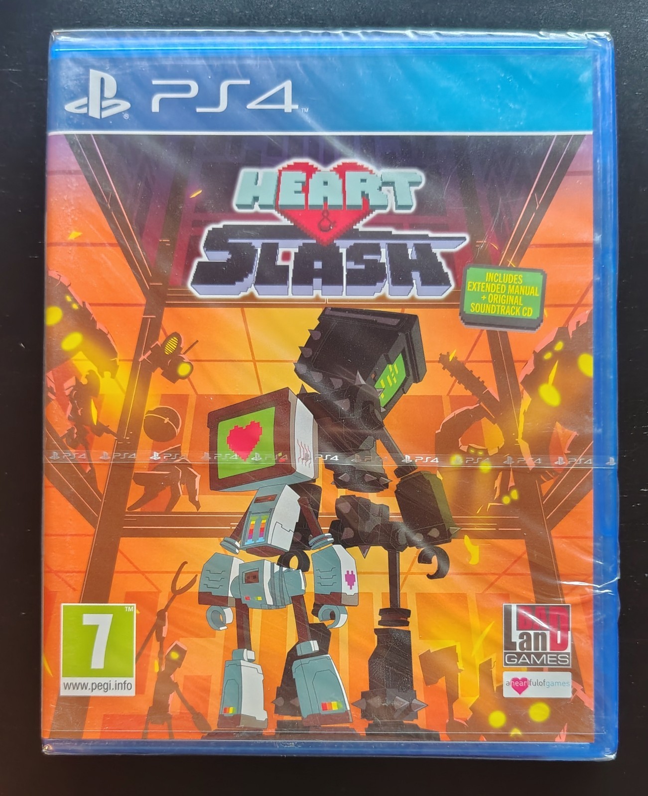Games Heart & Slash PS4 2016 PEGI 7 PAL Bad Land Games