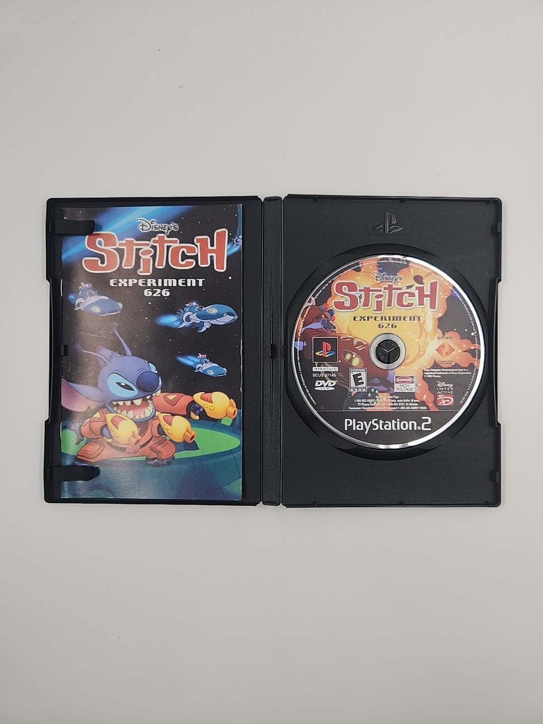 Disney’s Stitch Experiment 626 PS2 PlayStation 2 Complete CIB