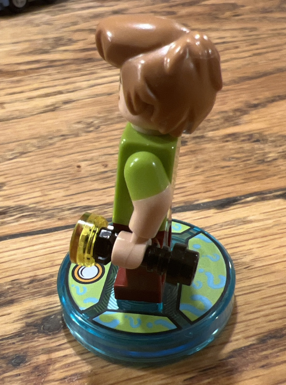 Lego Dimensions Scooby Doo Shaggy Figure And Tag Base/disc With Flashlite