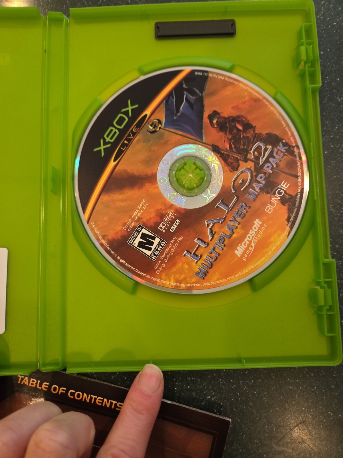 Halo 2 Multiplayer Map Pack – Xbox – Manual Included