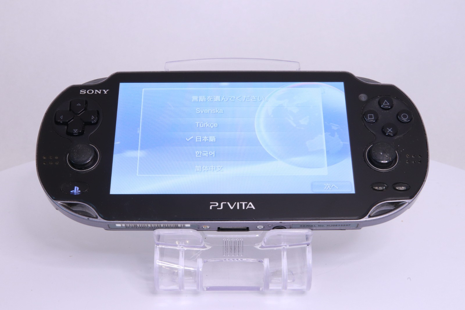 JP Game PS Vita PCH-1100 Black [ Rank：B]
