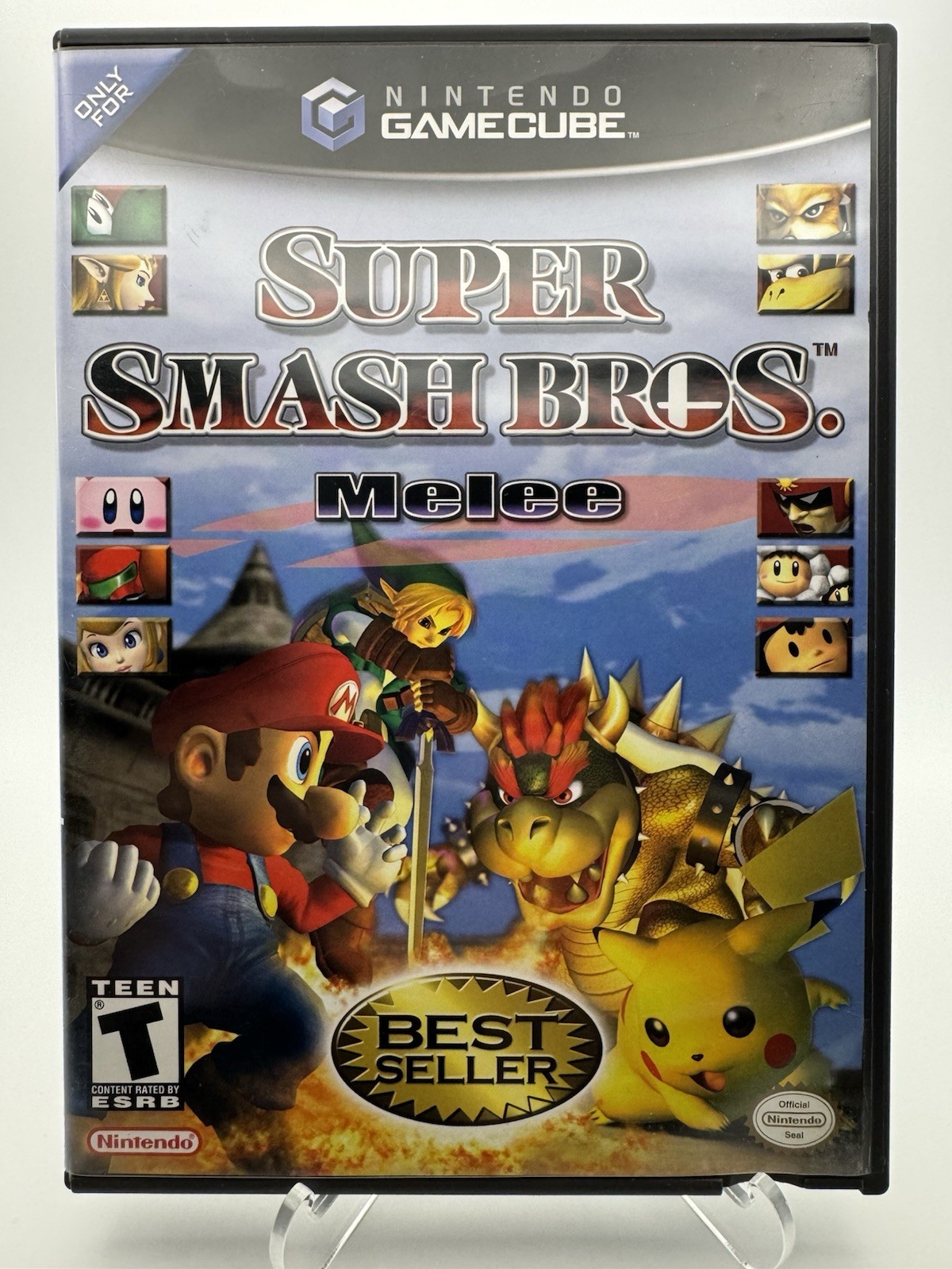 Super Smash Bros Melee (Nintendo GameCube, 2001) CIB | Complete | Tested