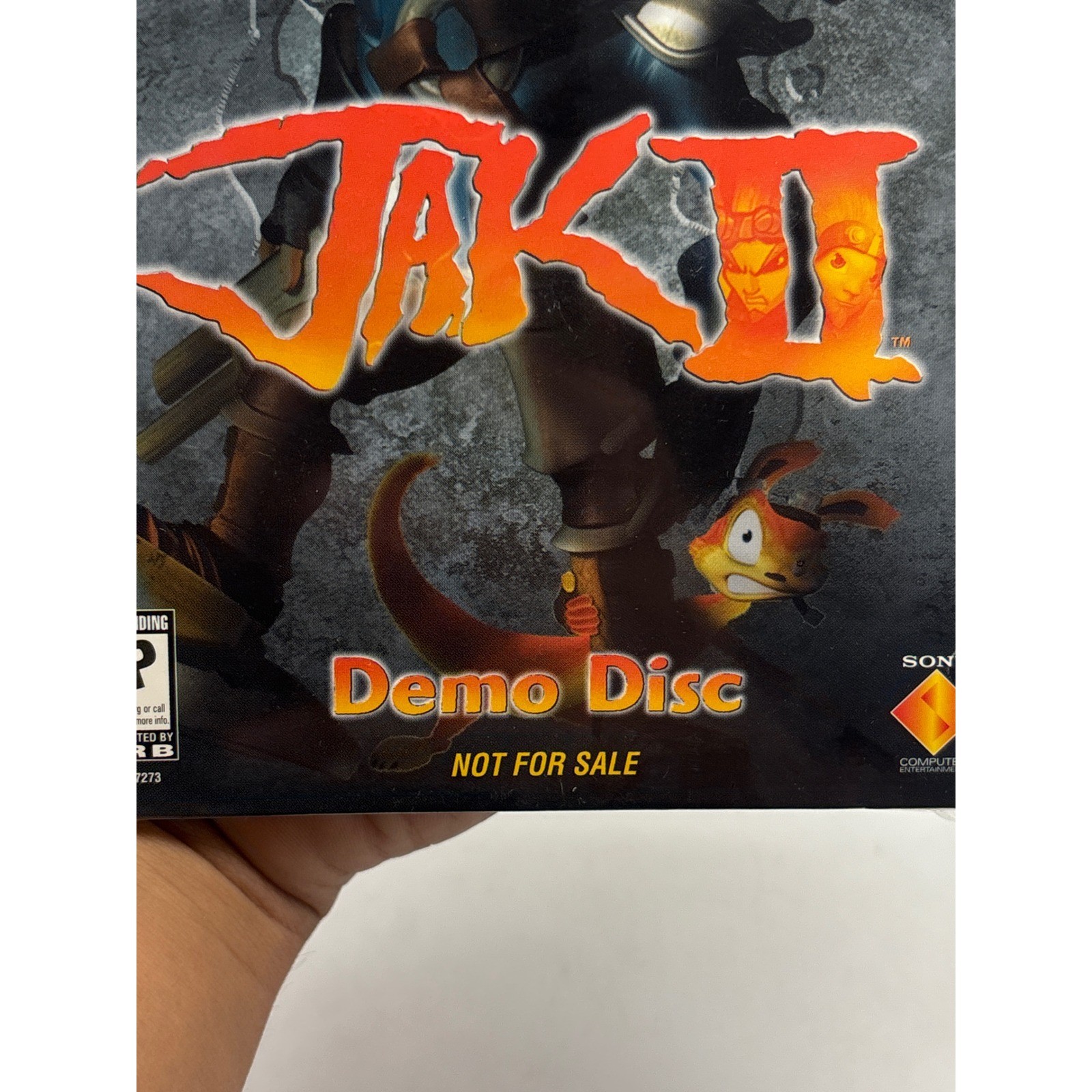 Jak II Demo Disc PlayStation 2 PS2 NTSC U/C SCUS-97273 Factory Sealed Promo