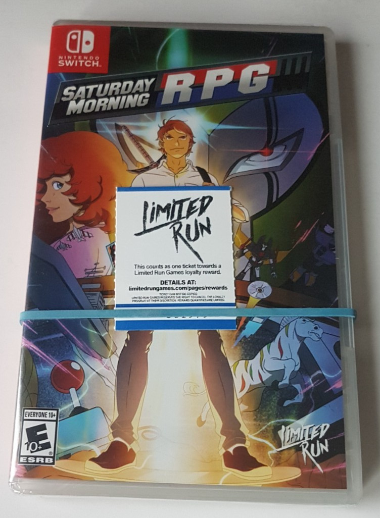 Saturday Morning Nintendo Switch RPG LRG #005 Physical Cartridge SEALED Limited