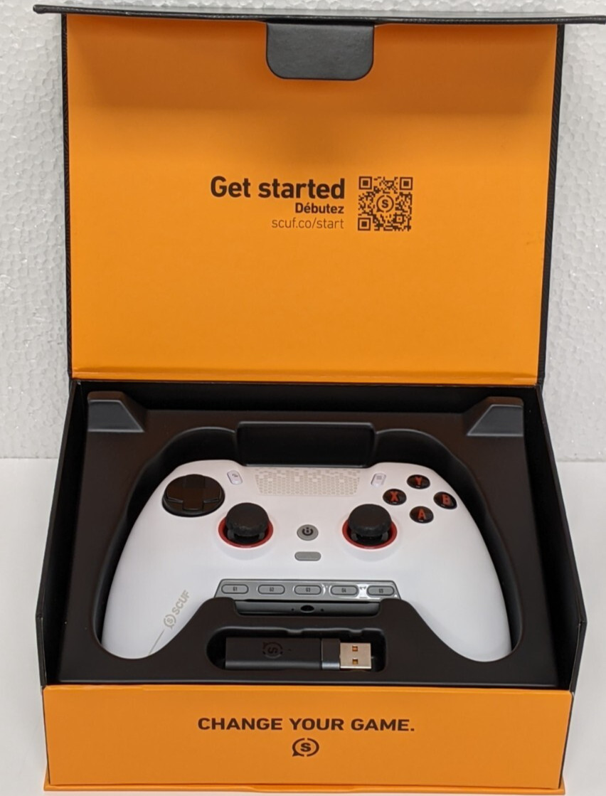 SCUF Envision Pro Wireless Controller for PC Only Gray/White