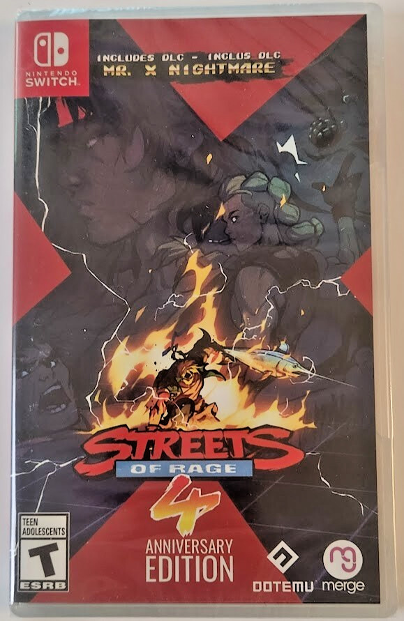 Streets of Rage 4 [Anniversary Edition] Switch Brand New Game (2021 Beat ’em Up)