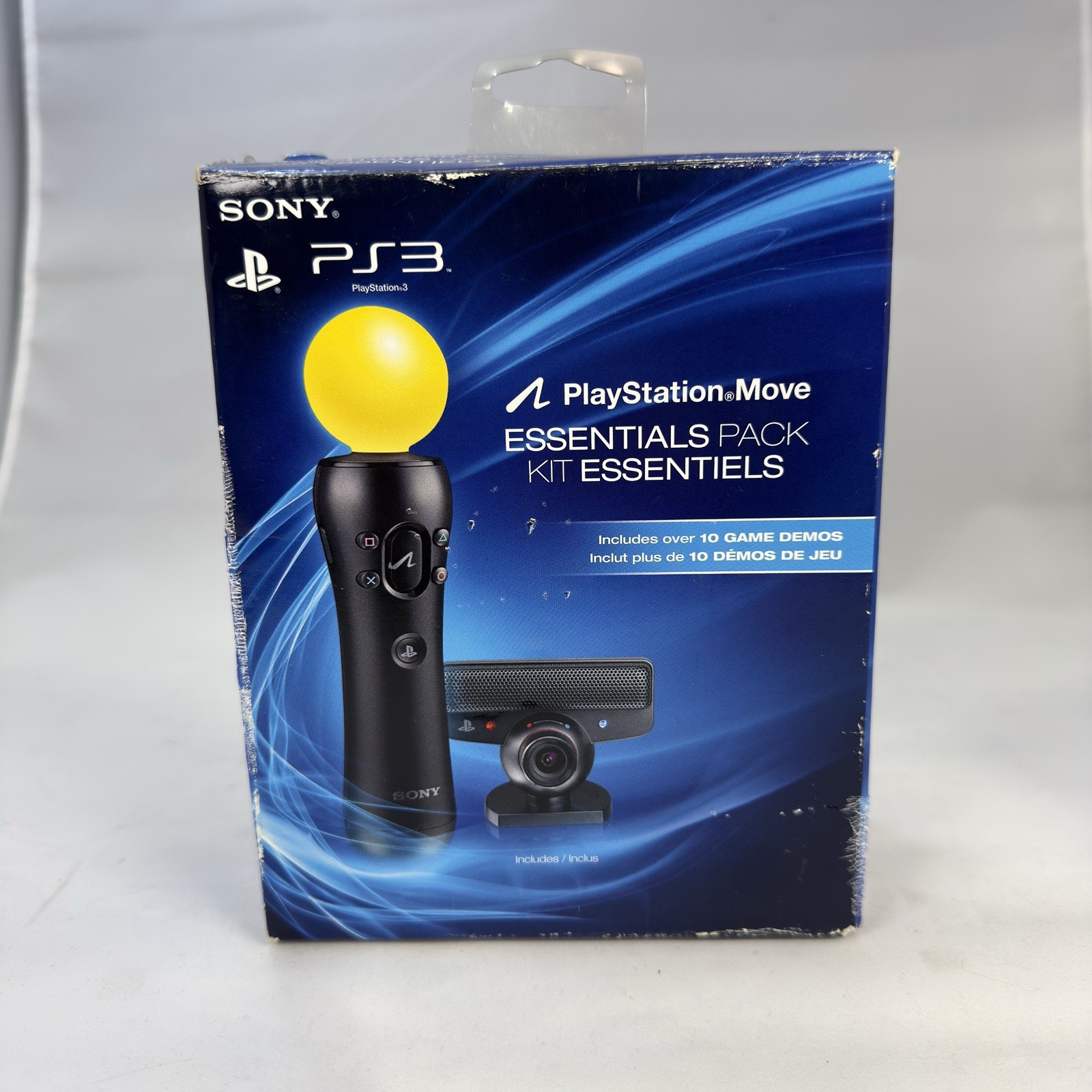 Sony Playstation 3 Move Essentials Pack PS3 Motion Control Eye Camera Open Box