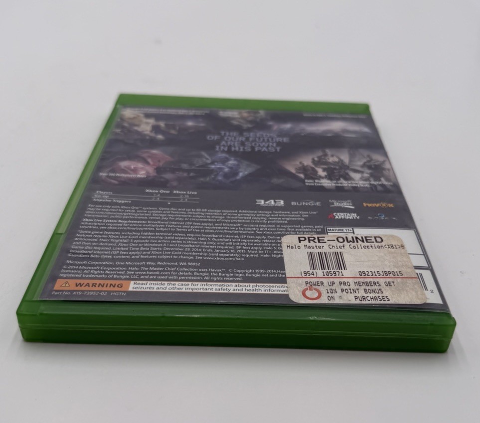 Halo: Master Chief Collection – Microsoft Xbox One Tested And Working