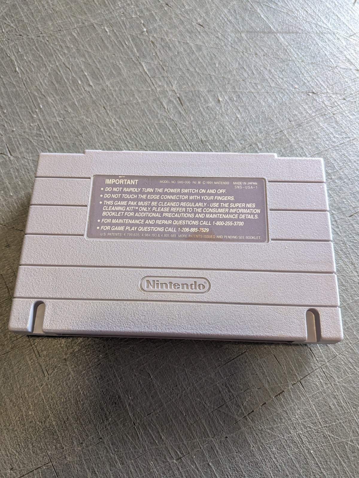 Contra 3 Alien Wars Super Nintendo SNES Authentic 1 YEAR WARRANTY Free Shipping!