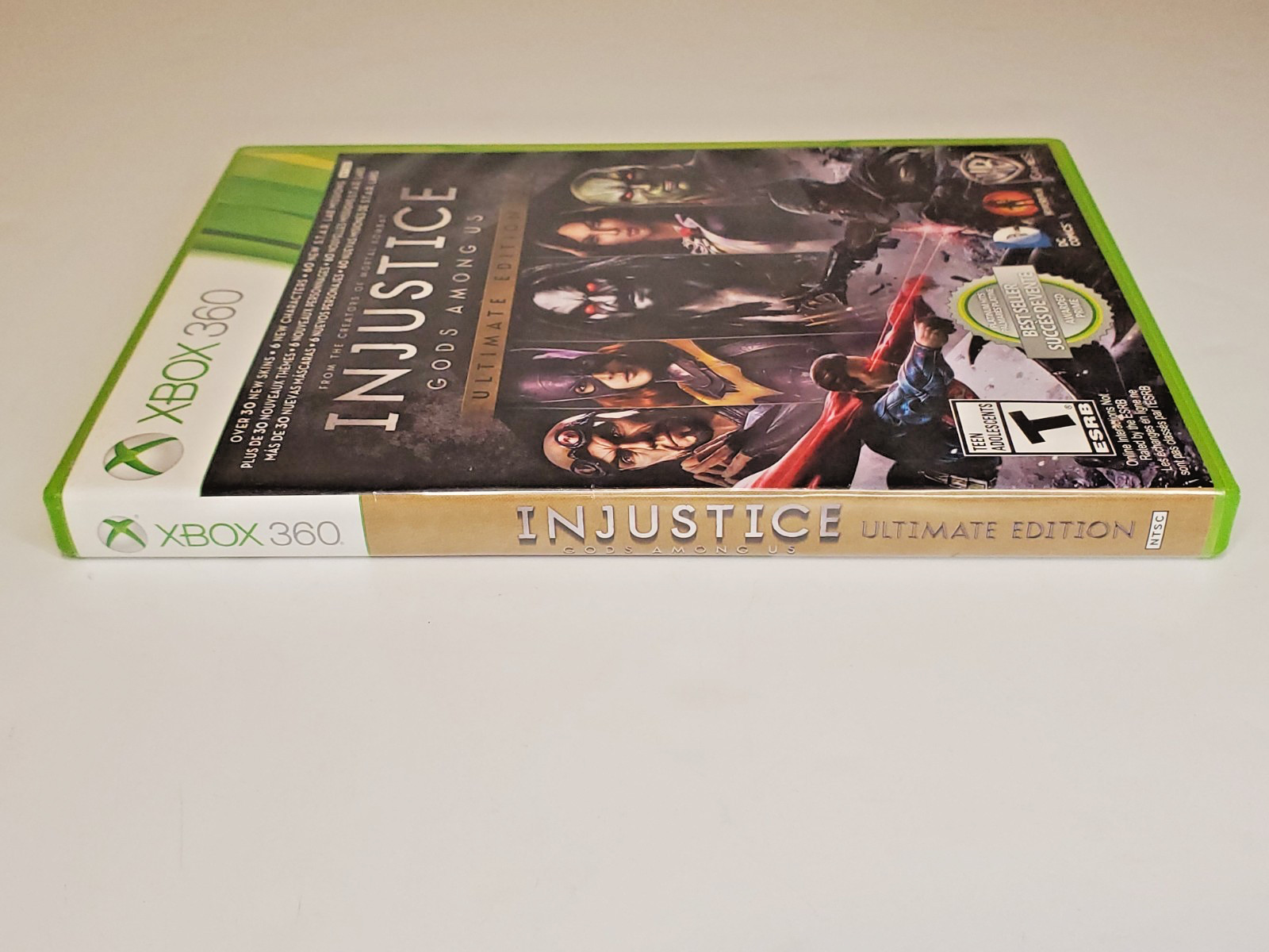 Injustice Gods Among Us Ultimate Edition XBOX 360 Fight Game Complete DC Comics