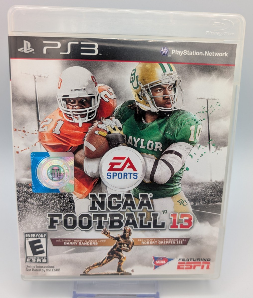 NCAA Football 13 (Sony PlayStation 3, 2012) – CIB Complete – Tested