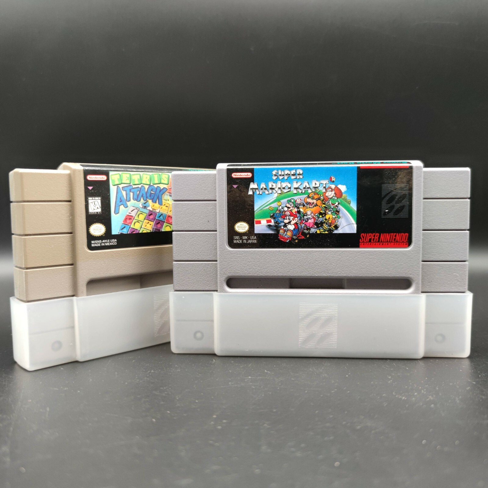 LOT 20 – SNES Cartridge Dust Cover Sleeve Plastic Cart Protector SFC [REPRO]