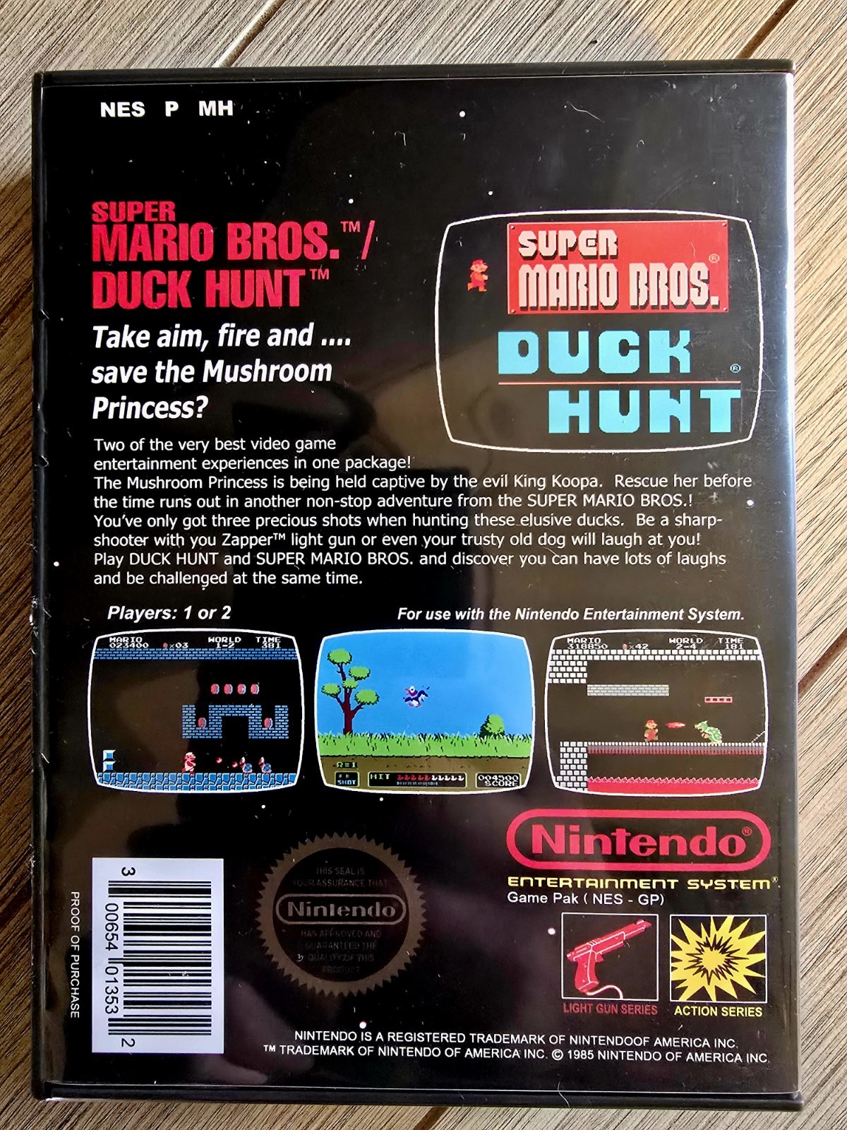 Nintendo Super Mario Bros. / Duck Hunt Nintendo NES NTSC-U/C